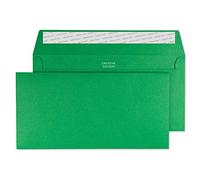 Blake Colour | sobres verdes DL+ (11.4 x 22.9cm) | 500 unidades | 120 g/m² | certifcado FSC y sostenible | tira autoadhesiva | sobres para invitaciones y manualidades | modelo 208