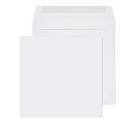 Blake Everyday | sobres (15.5 x 15.5cm) | 500 unidades | 100g/m² | sobres engomados | certificación PEFC y sostenible | sobres blancos 6.1 x 6.1" | pack múltiple de sobres | papelería | modelo 0155SQ
