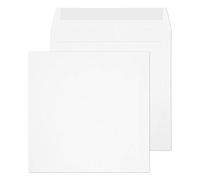 Blake Everyday | sobres (16.5 x 16.5cm) | 500 unidades | 100g/m² | sobres con tira autoadhesiva | certificación PEFC y sostenible | sobres blancos 6.5 x 6.5" | pack múltiple papelería | modelo 0165PS