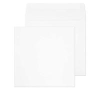 Blake Everyday | sobres (17 x 17cm) | 500 unidades | 100g/m² | sobres con tira autoadhesiva | certificación PEFC y sostenible | sobres blancos 6.7 x 6.7" | pack múltiple | papelería | modelo 0170PS