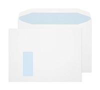 Blake Everyday | sobres C4+ (24 x 33cm) | 250 unidades | 100 g/m² | sobres blancos con goma | con ventana | papelería | para oficinas y manualidades | modelo 9710