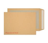 Blake Everyday | sobres de cartón rígido B4 (35.2 x 25cm) | 125 unidades | "Do Not Bend" imp. en inglés| papel de 120 GSM | sobres marrones | para envío de documentos y certificados | modelo 8112