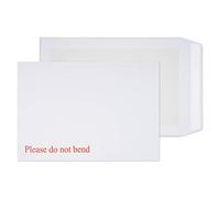 Blake Everyday | sobres de cartón rígido C4 (32.4 x 22.9cm) | 125 unidades | "Do Not Bend" imp. en inglés| papel de 120 GSM | sobres blancos | para envío de documentos y certificados | modelo 3266