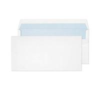 Blake Everyday | sobres DL (11 x 22cm) | 1000 unidades | 90 g/m² | certifcado PEFC y sostenible | sobres blancos autoadhesivos | para papelería y manualidades | modelo 13882