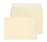 Blake Premium Business | sobres crema C6 (11.4 x 16.2 cm) | 500 unidades | papel de 120gr | certifcado FSC | amarillo pálido sobres con tira autoadhesiva | modelo 64882PS