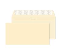Blake Premium Business | sobres crema DL (11 x 22 cm) | 25 unidades | papel de 120gr | certifcado FSC | amarillo pálido sobres con tira autoadhesiva | sobres de oficina/comerciales | modelo 61254