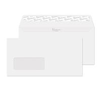 Blake Premium Business | sobres DL | con ventana (11 x 22 cm) | 50 unidades | papel de 120gr | certifcado FSC | sobres con tira autoadhesiva | de oficina/comerciales | modelo 36265