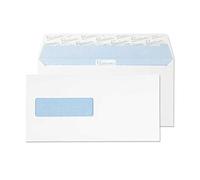 Blake Premium Office | sobres DL con ventana (11 x 22cm) | 500 unidades | 120gr | certificado FSC | tira autoadhesiva | oficina y comerciales | blancos | papel | modelo 32286NR