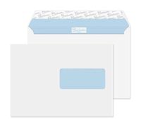 Blake Premium Office | sobres DL con ventana (11 x 22cm) | 500 unidades | 120gr | certificado FSC | tira autoadhesiva | oficina y comerciales | blancos | sobres franceses | modelo 32236FR