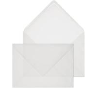 Blake Senses ENV2315/25 - Sobres translúcidos C5 (162 x 229 mm), paquete de 25 unidades, calidad prémium, 90 g/m², sobres de vidrio con engomado, suministros para manualidades, tarjetas, invitación