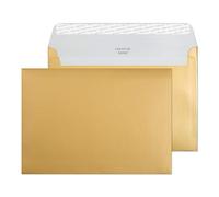 Blake Shine Metallic 162 x 229 mm 130 gsm Cartera Despegar y sellar (45313) Oro metálico, Paquete de 500