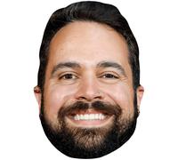Blake Silva (Beard) Big Head. Máscara más grande que la vida.