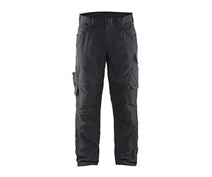 Blaklader 145918459699C50 Service Stretch - Pantalón de trabajo, color gris y negro, talla C50
