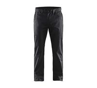 Blaklader 146518309900D116 - Pantalones chinos elásticos, color negro, talla D116