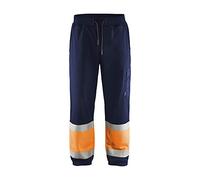 Blaklader 154925268953L Pantalón Sudadera, Azul Marino/Naranja, Talla L