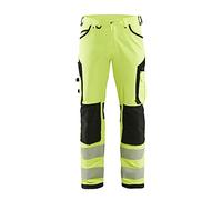 Blaklader 156618113396D100 - Pantalones de trabajo sin bolsillos para las uñas, talla D100, color amarillo y gris
