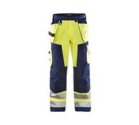 Blaklader 15681811 Arbeitshose - Trabajador manual de alta visibilidad, color amarillo y marino, talla D124