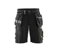 Blaklader 159813439900C62 - Pantalones cortos de trabajo con elástico, color negro, talla C62