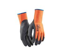 Blaklader 2960145053008 - Guante forrado de látex, color naranja, talla 8