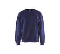 BLAKLADER 307417608900L - Sudadera ignífuga, Talla L, Color Azul Marino