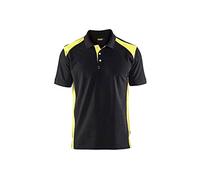 Blaklader 33241050 - Camiseta de polo, color negro y amarillo, talla M