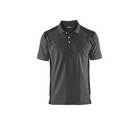 BLAKLADER 332410509699XXXL - Polo de casa, Color Gris y Negro, Talla XXXL