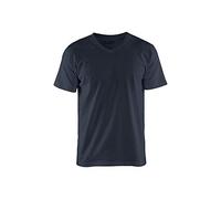 Blaklader 336010298600XXXL - Camiseta con cuello en V, talla XXXL, color azul marino