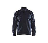 Blaklader 336225268699S - Sudadera con cremallera, color azul marino y negro, talla S
