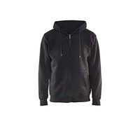 BLAKLADER 3366104899004XL - Sudadera con Capucha y Cremallera, Color Negro, Talla 4XL