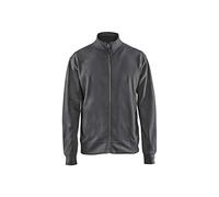 Blaklader 337111589800L - Sudadera con cremallera, color gris oscuro, talla L