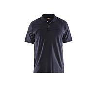 Blaklader 338910508699L - Polo de la casa, color azul marino y negro, talla L