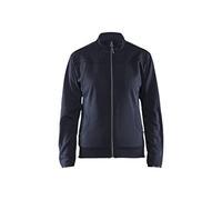 Blaklader 339425268699XL - Sudadera con cremallera para mujer, color azul marino y negro, talla XL