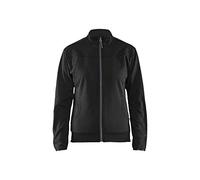 Blaklader 339425269998L - Sudadera con cremallera para mujer, color negro y gris oscuro, talla L