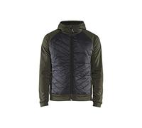 Blaklader 346325264599XXXL Hybrid Sweater, verde oliva oscuro, tamaño XXXL