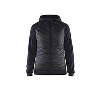 Blaklader 346425268699S - Sudadera híbrida para mujer, color azul marino y negro, talla S