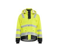 Blaklader 432720053399XS - Chubasquero Impermeable Nivel 3, Chaqueta de Lluvia, Color Amarillo y Negro, Talla XS