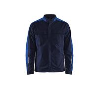 Blaklader 4444183289854XL Stretch Industrie - Chaqueta (talla 4XL), color azul marino y azul