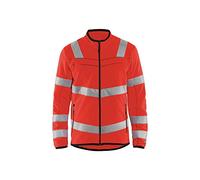 Blaklader 49411010 - Chaqueta de microfibra de alta viscosa, visera alta roja, talla L S