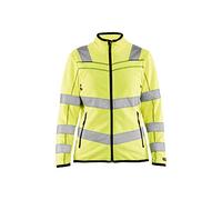 Blaklader 496610103300S High Vis - Chaqueta de forro polar para mujer, talla S, color amarillo