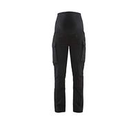 Blaklader 710118309900XS - Pantalón de maternidad con elástico, color negro, talla XS