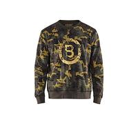 Blaklader 940811584599L Limited Sudadera, verde oliva oscuro y negro, talla L