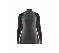 BLAKLADER Camiseta Marca Modelo Camiseta térmica con Cremallera XWarm