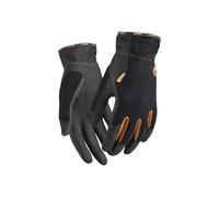 BLAKLADER Gants de travail de précision tactiles Supreme Strong - Noir/Rouille 12 - Gants de travail