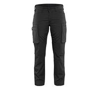 BLAKLADER Pantalón Marca Modelo Pantalón de Servicio con elástico para Mujer Negro