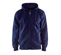 Blaklader Workwear - Sudadera con Capucha, Full con cremallera, Azul, 336610488800XS
