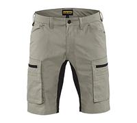 Blakläder 144918452799C46 - Pantalón corto con paneles elásticos, talla C46, color gris y negro