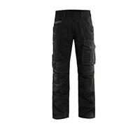 Blakläder 149513309998 C146 Servicio pantalones tamaño, negro/gris oscuro, C146