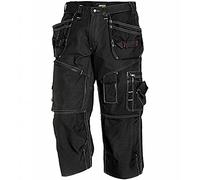 Blakläder 150113109900 C44 X1500 Pantacourt, C54, negro
