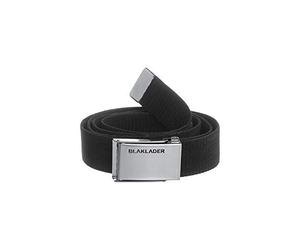 Blakläder 15021310 - Cintura elástica con cierre metálica para hombre, 130 x 4 cm, color negro