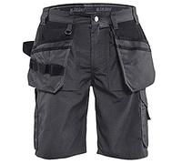 Blakläder 152618459899 C50 - Pantalón corto ligero de Artisan C50 verde oscuro/negro